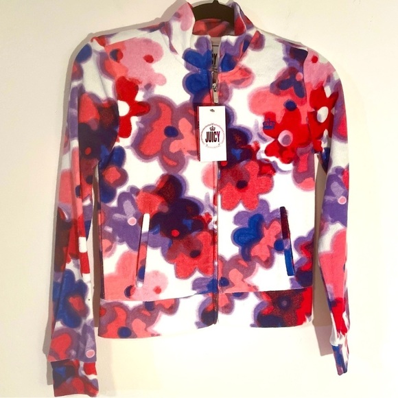 Juicy Couture Floral Jacket Size XS NWT - Picture 4 of 6